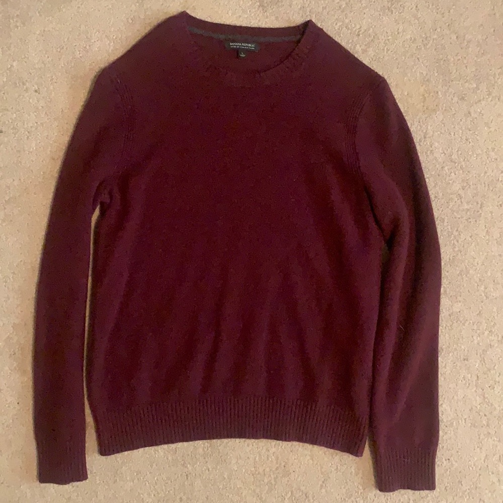 Banana Republic Maroon Sweater